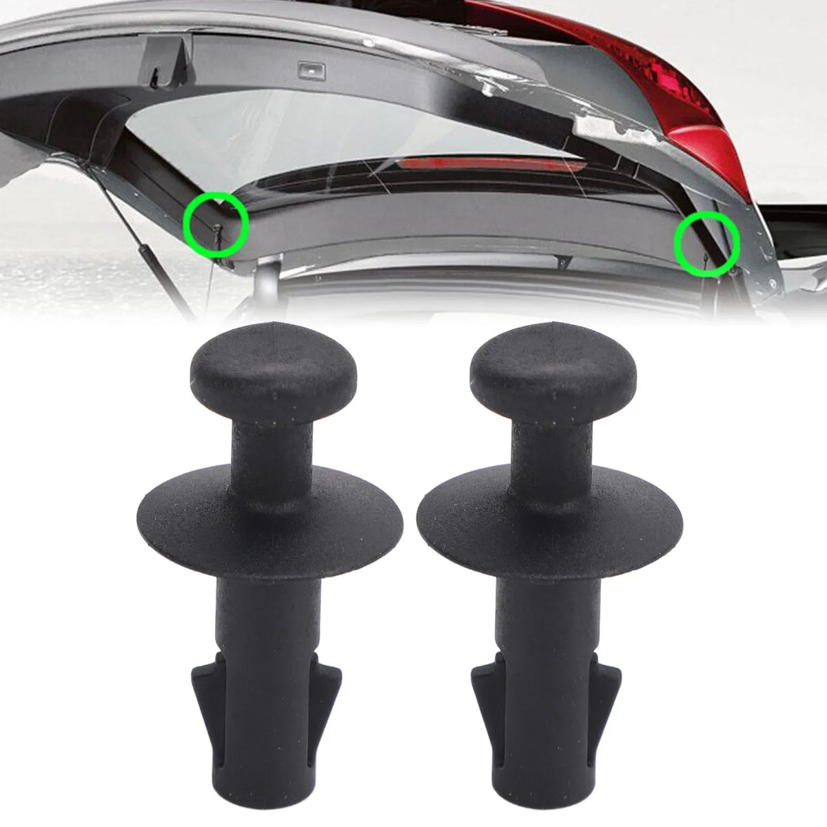 OEM 95129884 Parcel Shelf Pivot Clip for Opel Mokka X 2013–2019 Auto Trim Clip Qme
