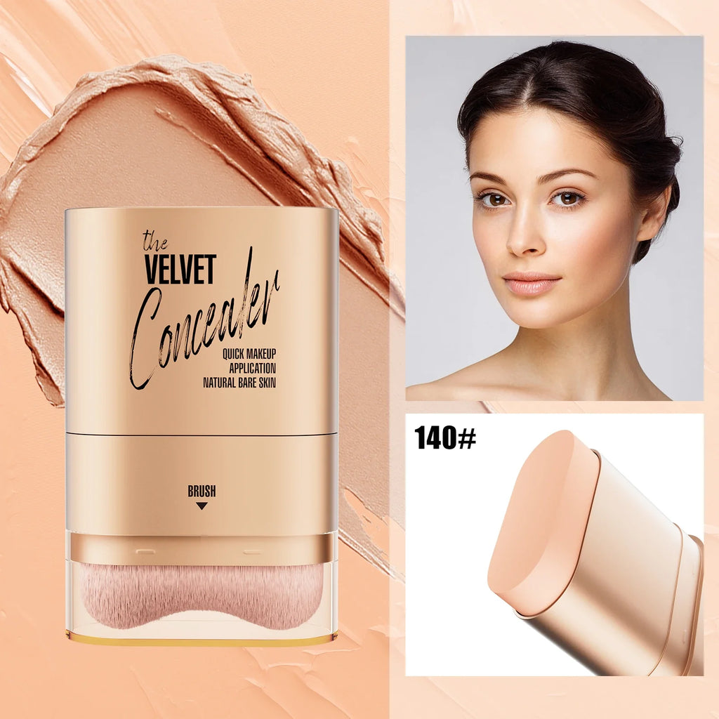 Qme 2-in-1 Concealer & Foundation Stick | Waterproof Concealer Foundation Stick Qme 9518-140