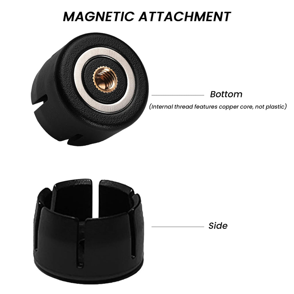 Magnetic Lantern Base Adapter | Portable Flashlight Holder Lantern Base Adapter Qme