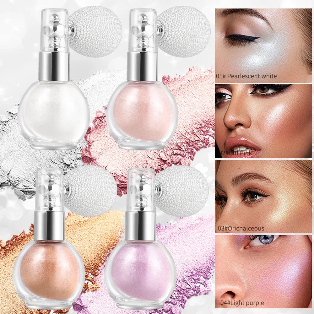 Qme Flash Shimmer Spray – Waterproof Face & Body Glow Body Shimmer Spray Qme