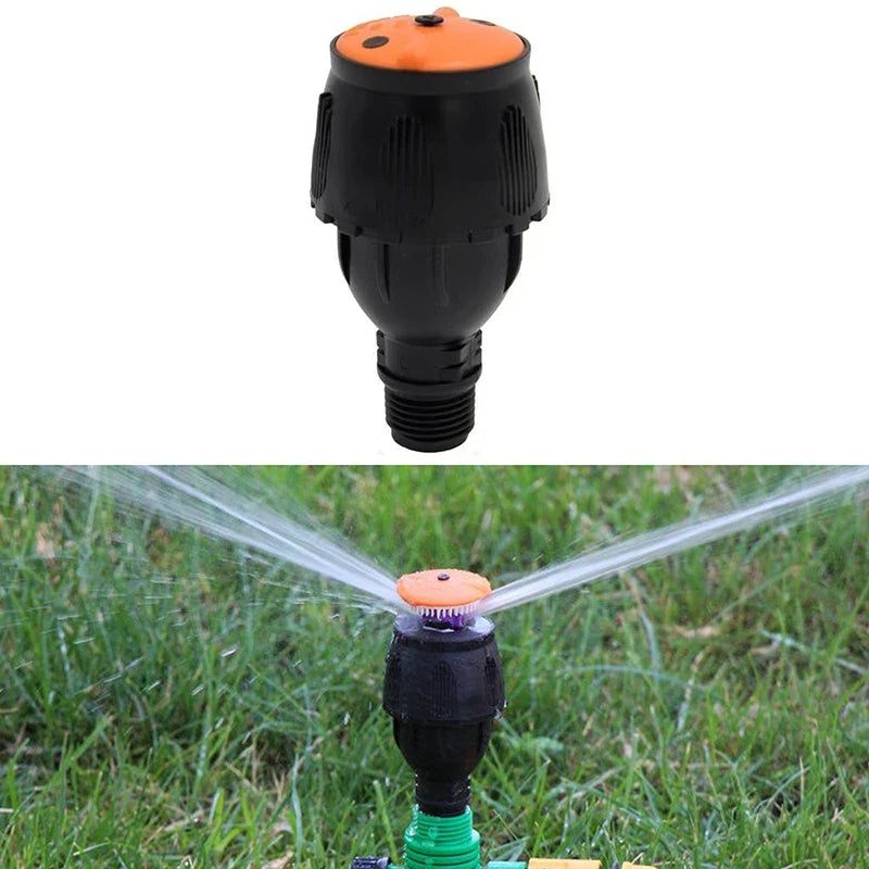 360° Rotating Garden Sprinkler Nozzle | Auto Lawn Irrigation Rotating Sprinkler Nozzle Qme