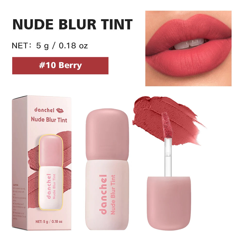 Soft Matte Velvet Liquid Lipstick – High Pigment K-Beauty Lip Glaze Liquid Lipstick Qst 10