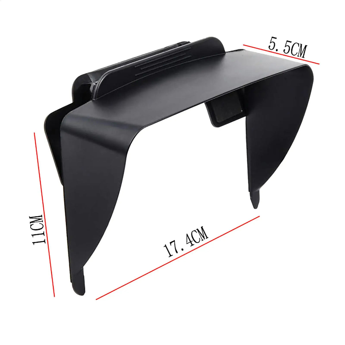 Universal GPS Sun Shade Cover – Anti-UV & Anti-Glare Screen Hood GPS Screen Sun Shade Qme