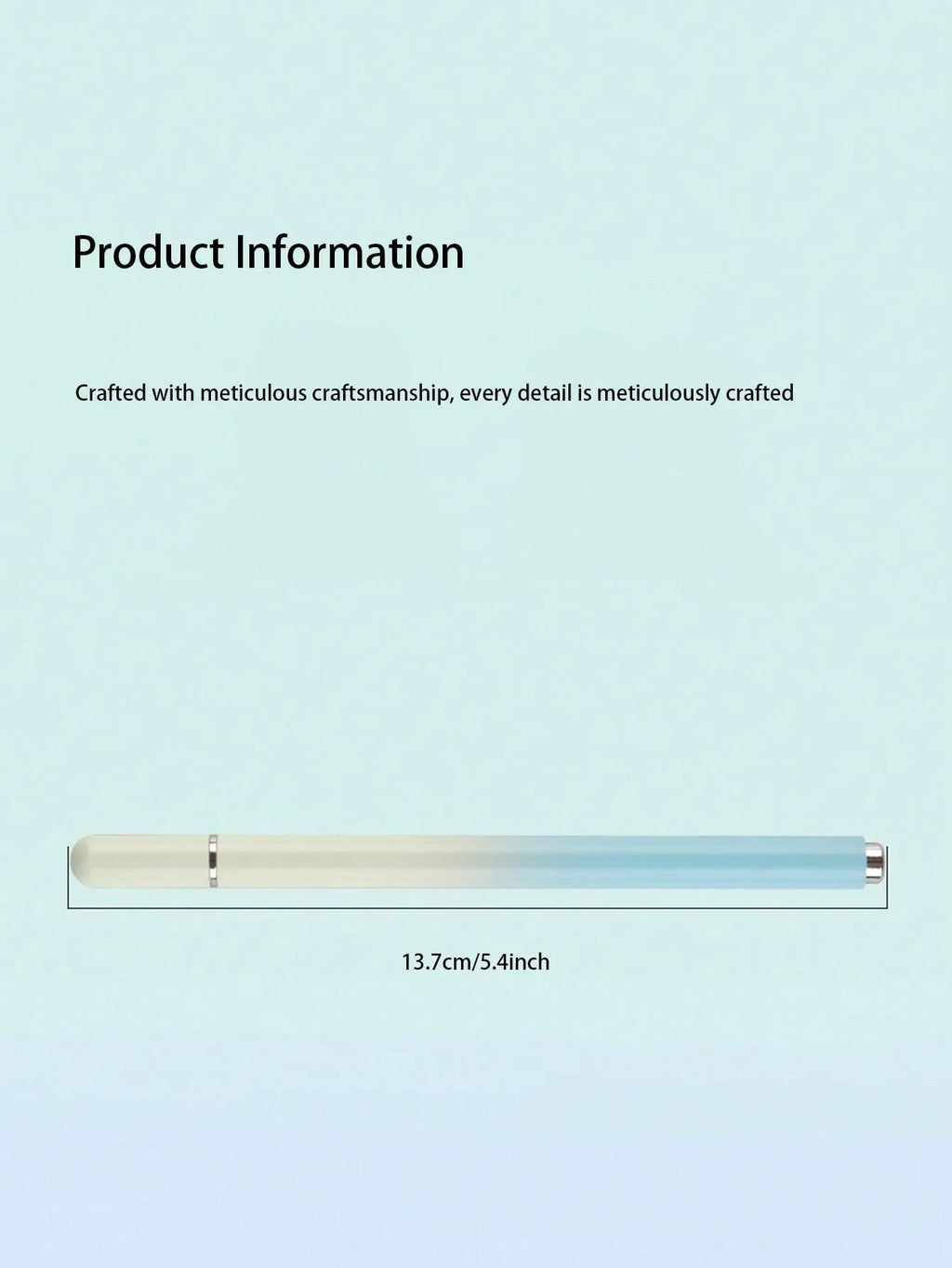 Macaron Gradient Capacitive Stylus Pen – Disc Tip & Magnetic Cap Capacitive Stylus Pen Qme