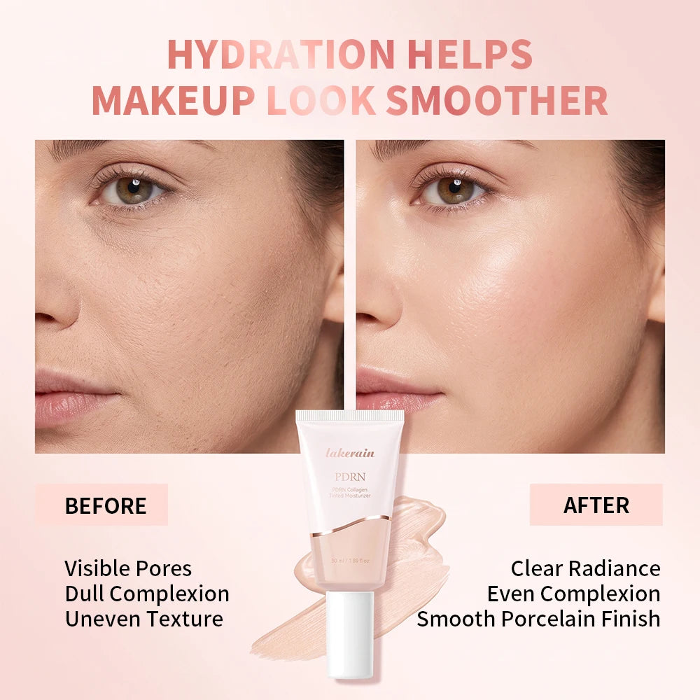 Tinted Collagen Foundation Cream – PDRN, 10 Shades, Pore Blur Tinted Foundation Cream Qst