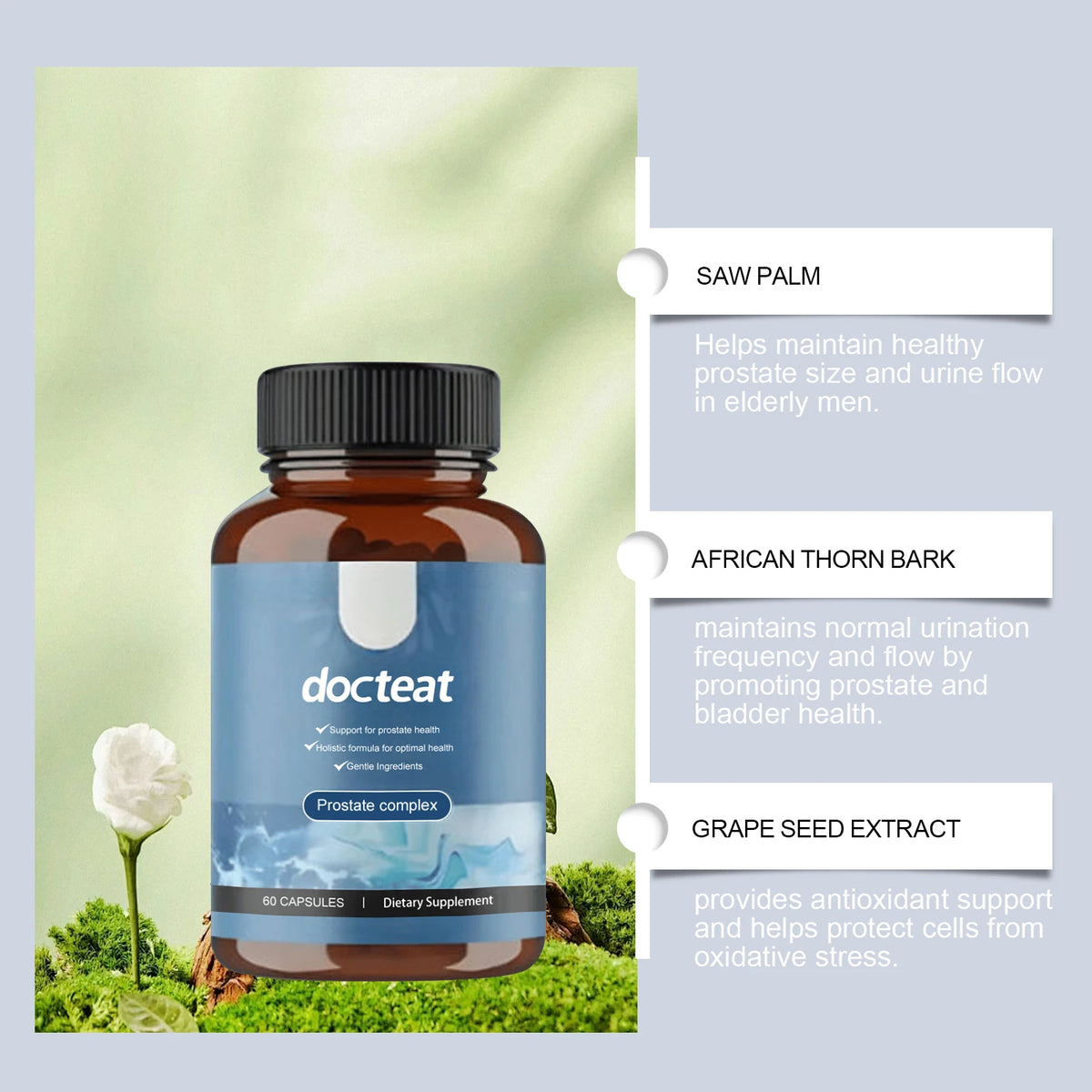 DOCTEAT Dietary Supplement – Immunity, Energy & Liver Support Dietary Supplement Qst