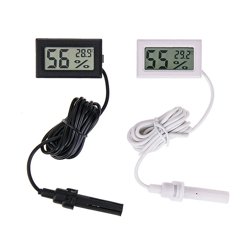 Mini LCD Digital Thermometer & Hygrometer | Indoor Humidity Monitor Digital Hygrometer Qme