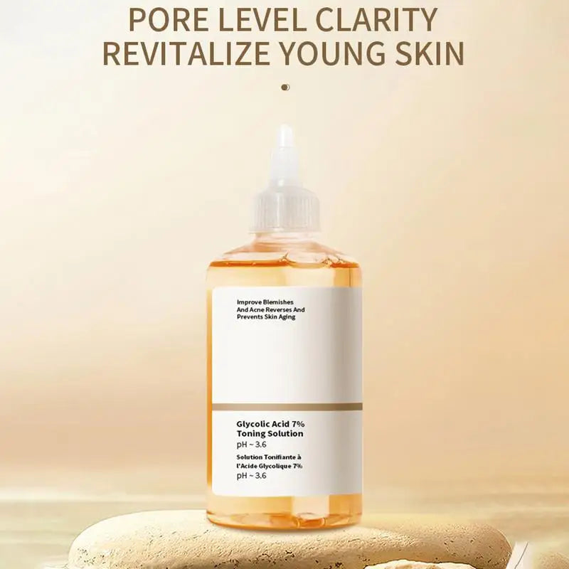 Glycolic Acid 7% Toner – Brighten, Exfoliate & Fade Marks Exfoliating Toner Qme
