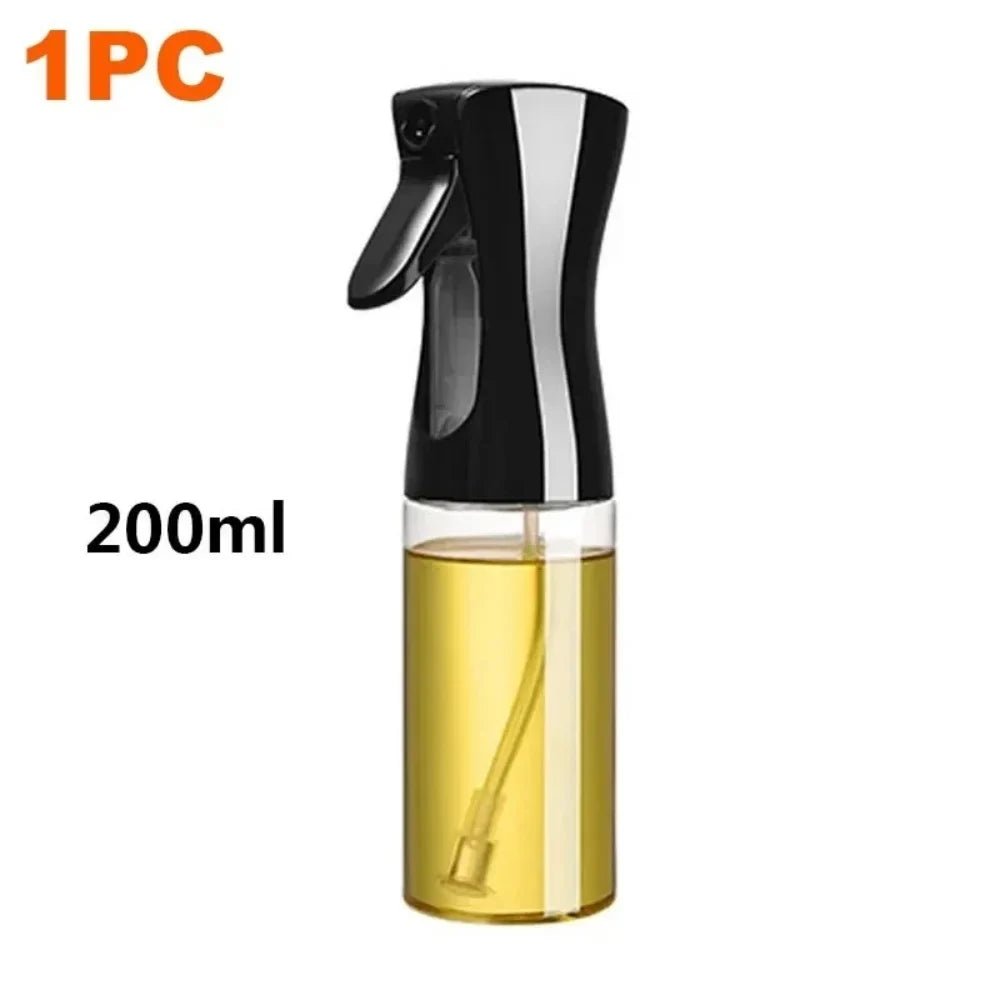 Kitchen Oil Sprayer Bottle for Olive & Cooking Oils 200/300ml Oil Sprayer Bottle Qme Black 200ml