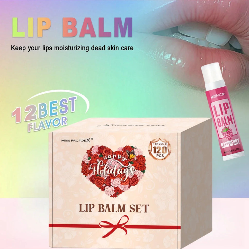 Holiday Luxury Lipstick Gift Box Set – Moisturizing & Shiny Lipstick Gift Set Qme