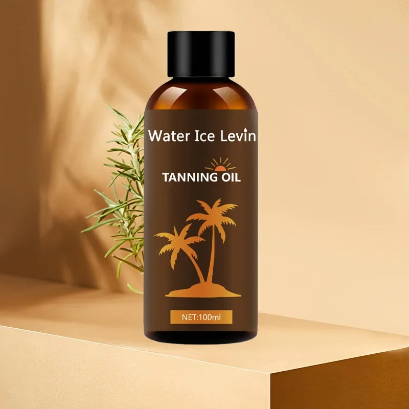 Hydrating Tanning Oil – Hyaluronic Acid & Collagen Body Tanning Oil Qme