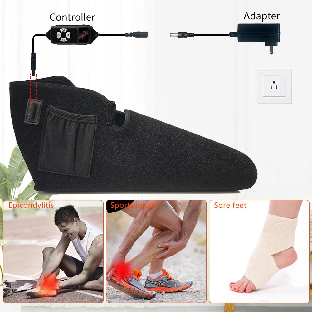 Red & Infrared Light Therapy Foot Wrap 660nm 850nm | 159 LEDs Light Therapy Wrap Qst