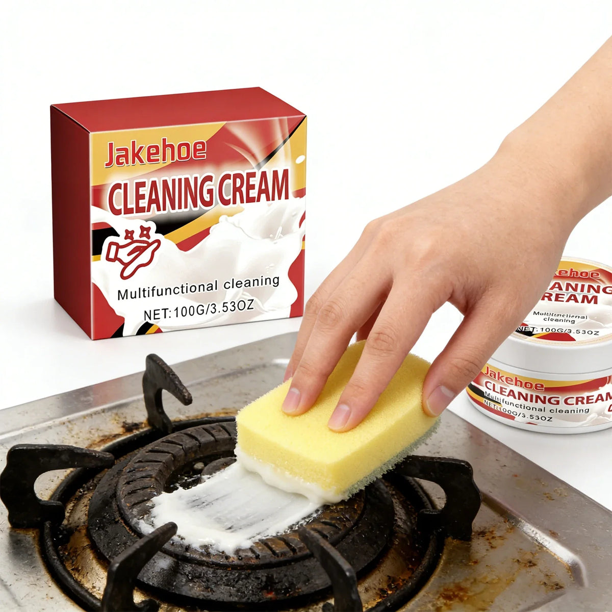 Multi-Functional Decontamination Cream – Removes Oil & Stains Household Cleaning Cream Qme