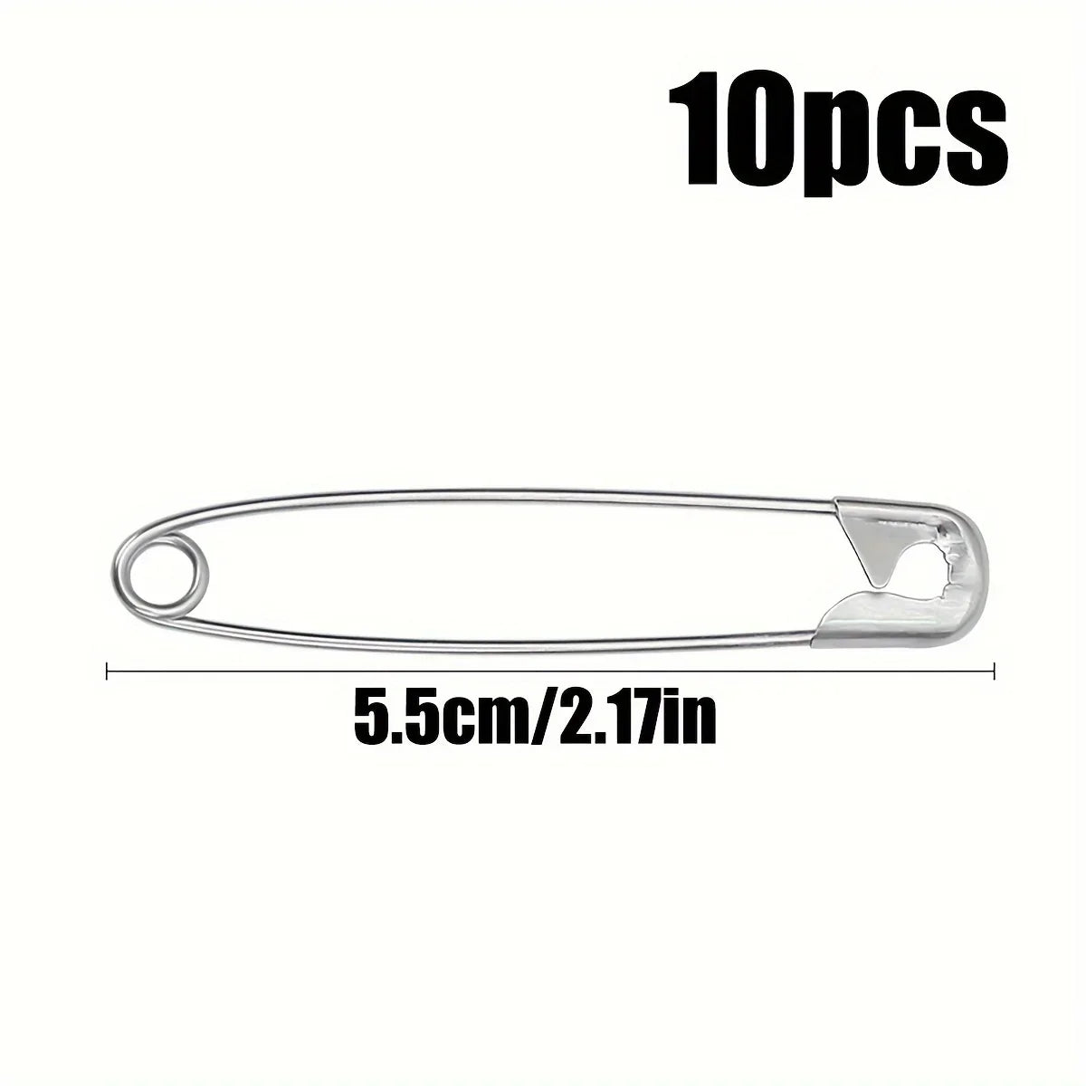 Safety Pins for Sewing & DIY Crafts – 4 Colors | Qme Sewing Safety Pins Qme 5.5cm 2.17in