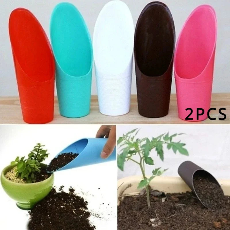Mini Plastic Planter Bucket & Shovel Set for Succulents Mini Planter Set Qme