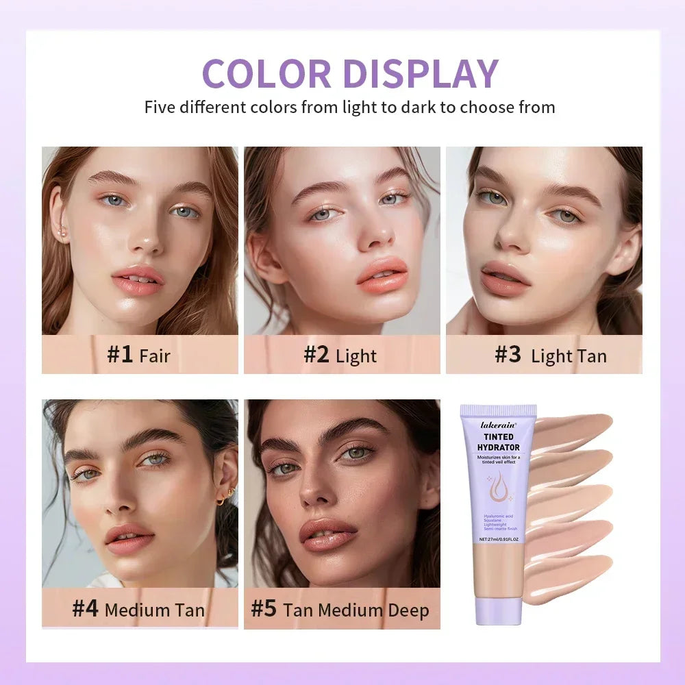 Qme Strong Coverage Tinted Hydrator Makeup – Even Skin Tone Tinted Hydrator Foundation Qme