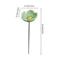Ceramic Bee & Bird Waterer Bowl – Decorative Yard Water Feeder Bird & Bee Waterer Qme Green