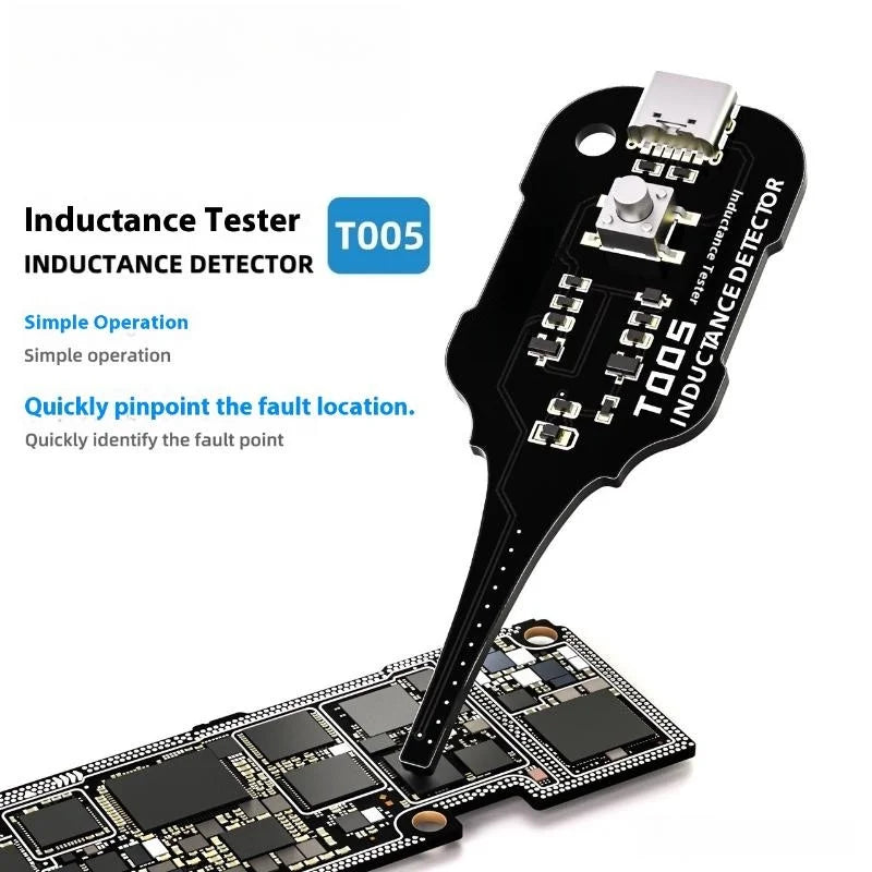 Motherboard Coil Tester – Electromagnetic Induction Fault Detector Electronics Diagnostic Tool Qme