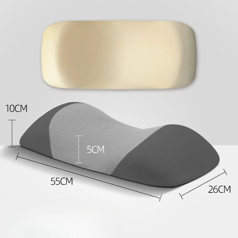 Memory Foam Lumbar Support Pillow for Sleeping & Waist Rest Lumbar Support Pillow Qst