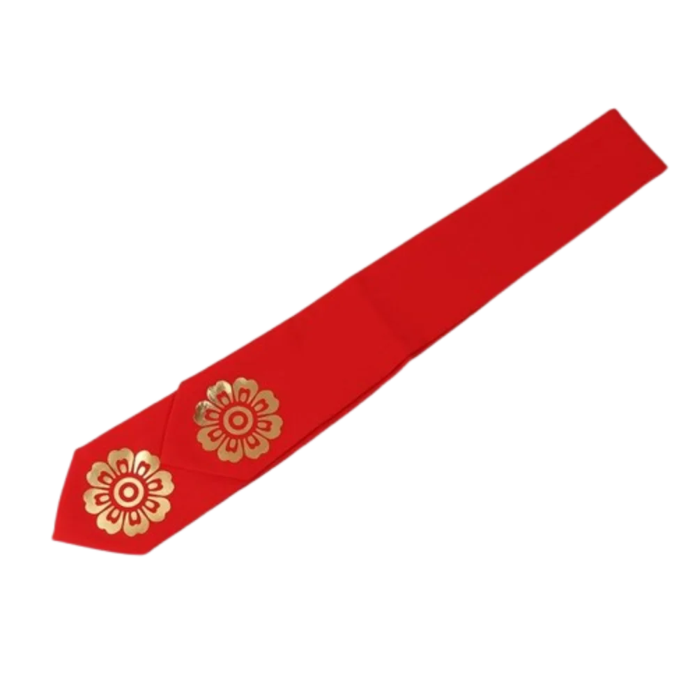 Korean Hanbok Flower Ribbon Hairband Hair Clip | 3 Colors Hanbok Hair Clip Qme Red