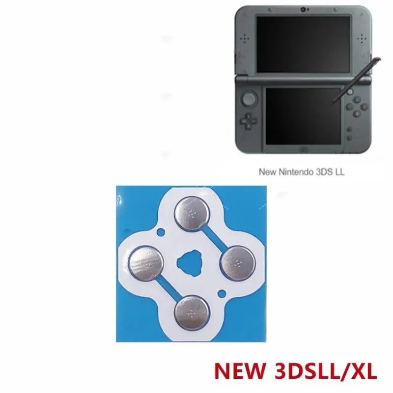 D-Pad Dome Snap PCB Conductive Film for New 3DS XL Controller Controller Repair Part Qme