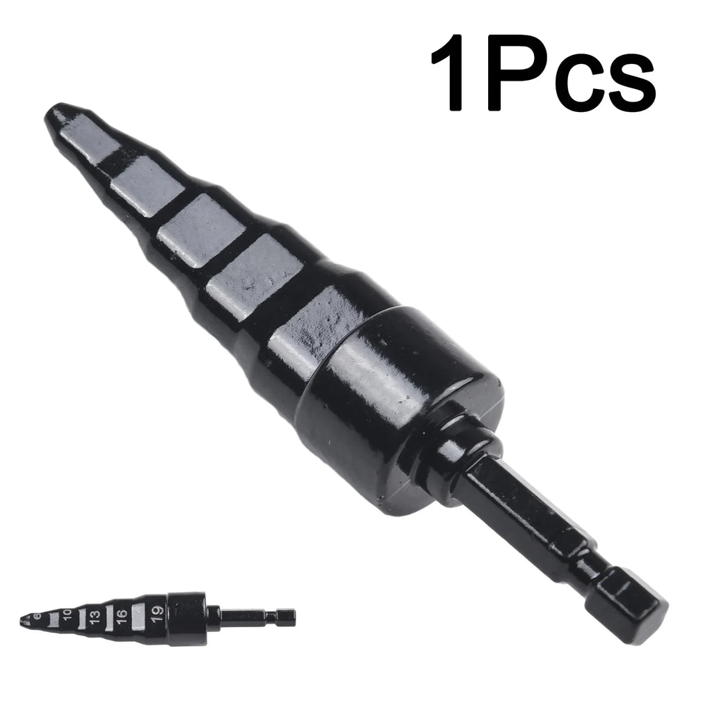 5-in-1 Copper Pipe Expander Swaging Drill Bit Set 6–19mm Pipe Expander Tool Qme Default Title