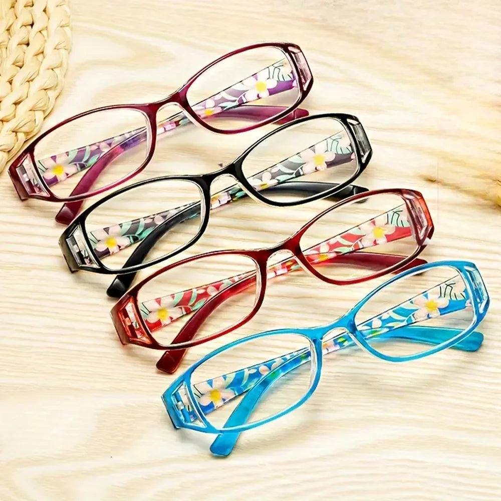 VOPHA 6-Pack Women's Blue Light Blocking Reading Glasses +1–+3 Reading Glasses Qst