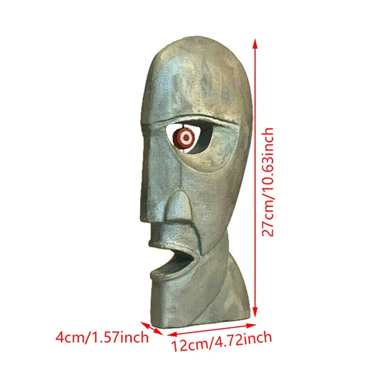 Bell Face Horror Resin Statue – Gothic Cosplay Sculpture Resin Horror Sculpture Qme