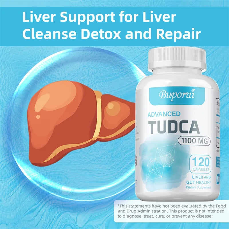 TUDCA Capsules – Liver, Gut & Gallbladder Support | Pslalae Dietary Supplement Qst