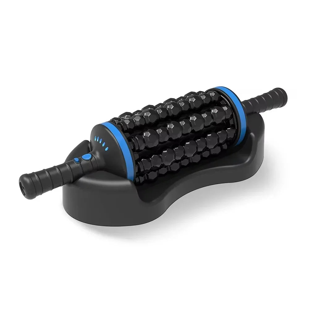 Vilnason Cordless 360 Dual-Roller Percussive Body Massager Percussive Body Massager Qst Type-C Charging-Blue