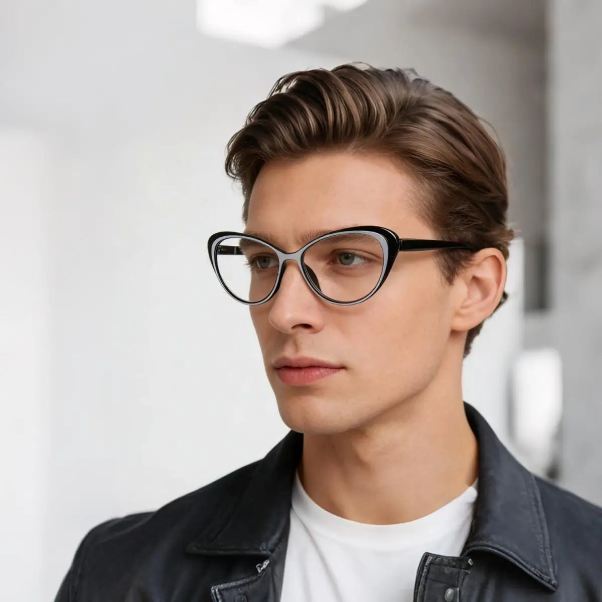 VOPHA Cat Eye Auto-Focus Reading Glasses L52 | Unisex Reading Glasses Qst