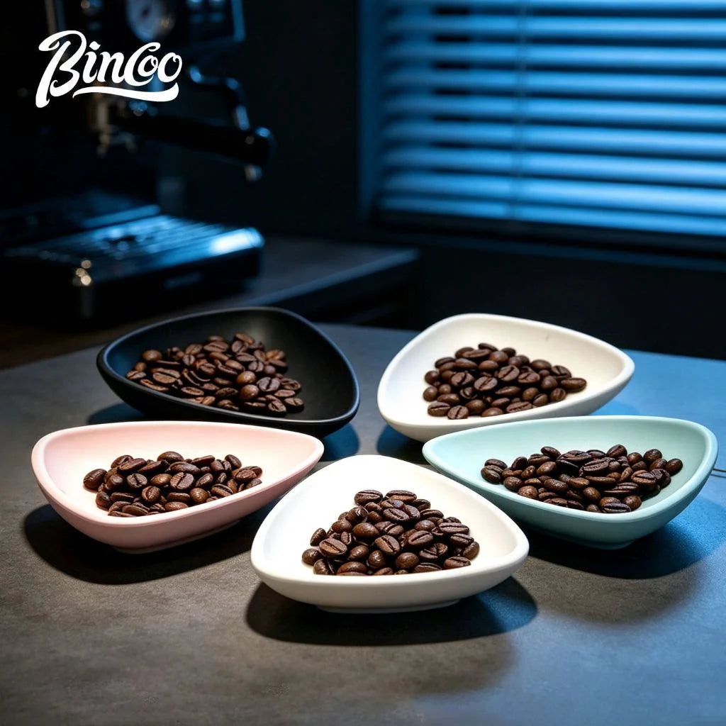 BINCOO Silicone Coffee Dosing Tray, Digital Scale & Storage Rack Espresso Dosing Station Qst