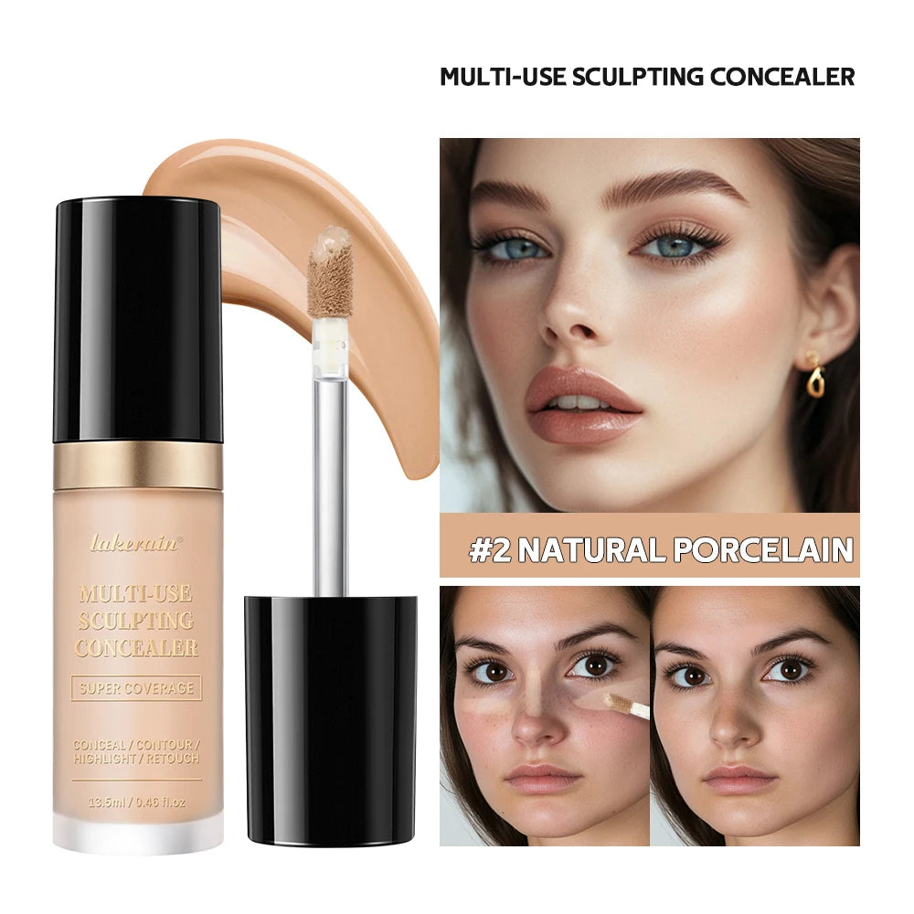Lakerain Liquid Concealer – Full Coverage & Long-Lasting Liquid Concealer Qst 02
