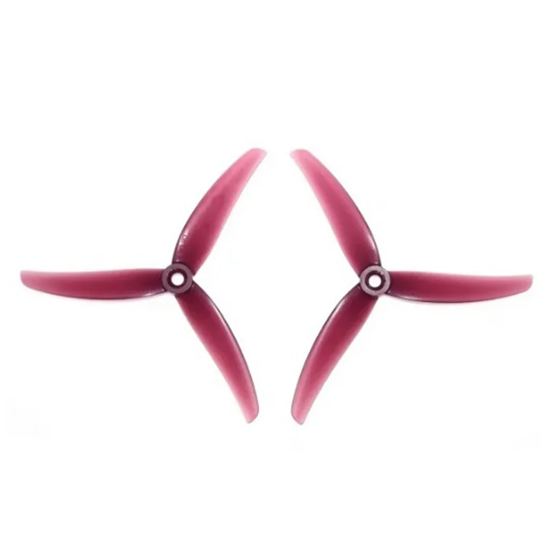 5-Inch 3-Blade FPV Drone Propellers – 2 Pairs CCW+CW Drone Propeller Set Qst