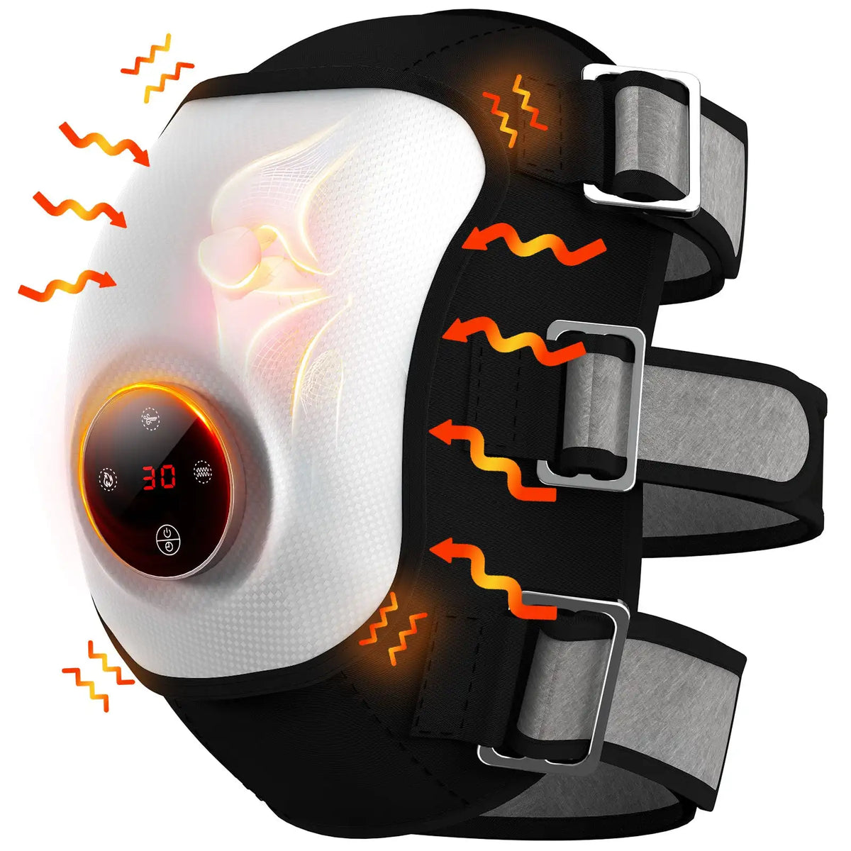 4-in-1 Smart Joint Massager – Red Light, Airbag & Vibration Joint Massager Qst 1pc with box USB Type-C