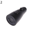 3-Mode Pull-Out Kitchen Faucet Sprayer Nozzle | Water-Saving Faucet Sprayer Nozzle Qme 2 Black