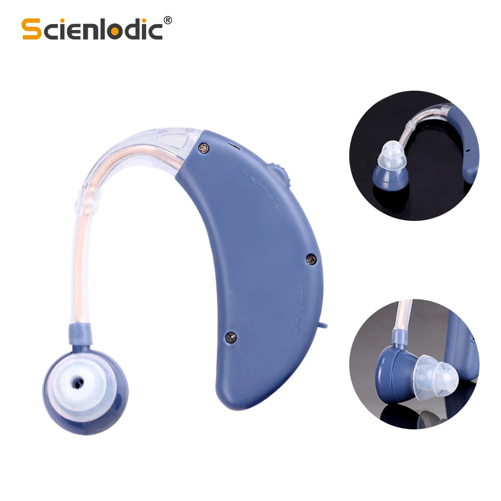 Rechargeable BTE Digital Hearing Aid – Mini Wireless Amplifier Digital Hearing Aid Qst