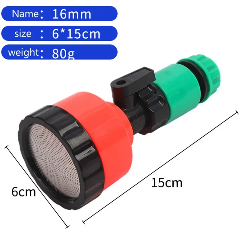 Garden Sprinkler Nozzle – Greenhouse & Nursery Spray Gun Garden Sprinkler Nozzle Qme 16mm