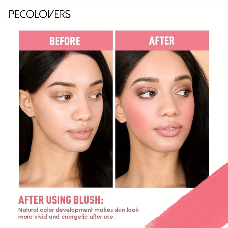 PECOLOVERS Waterproof Cream Blush – Long-Lasting All Skin Tones Cream Blush Qme