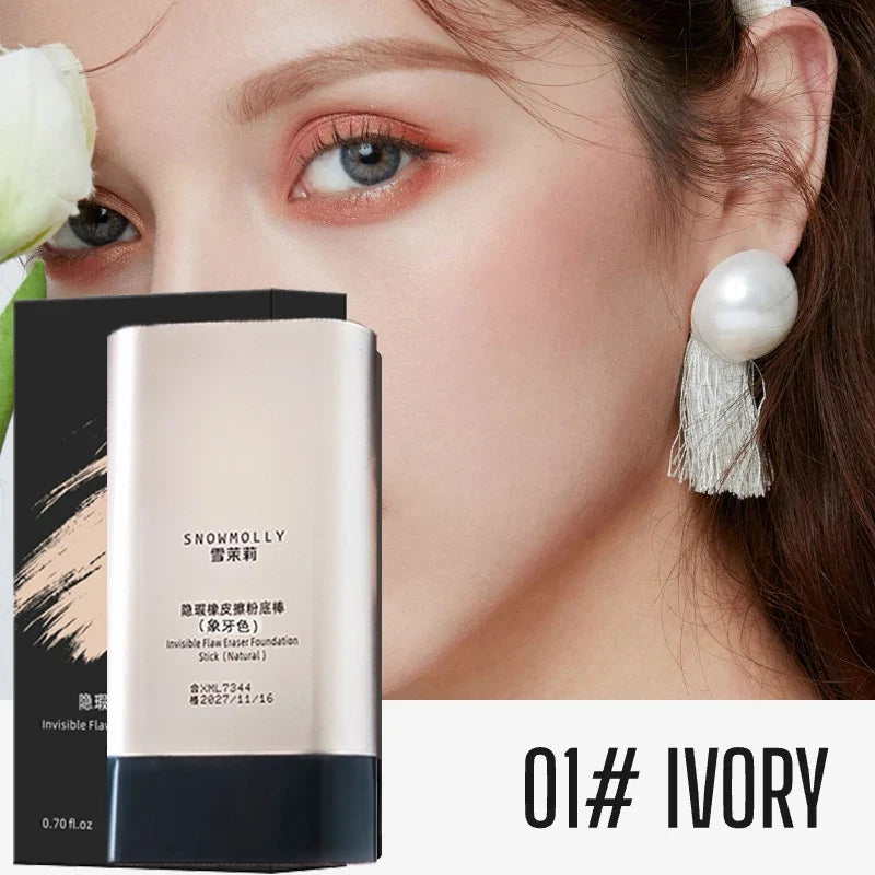 Waterproof Full Coverage Foundation & Concealer Stick | Qme Foundation Concealer Stick Qme Chocolate