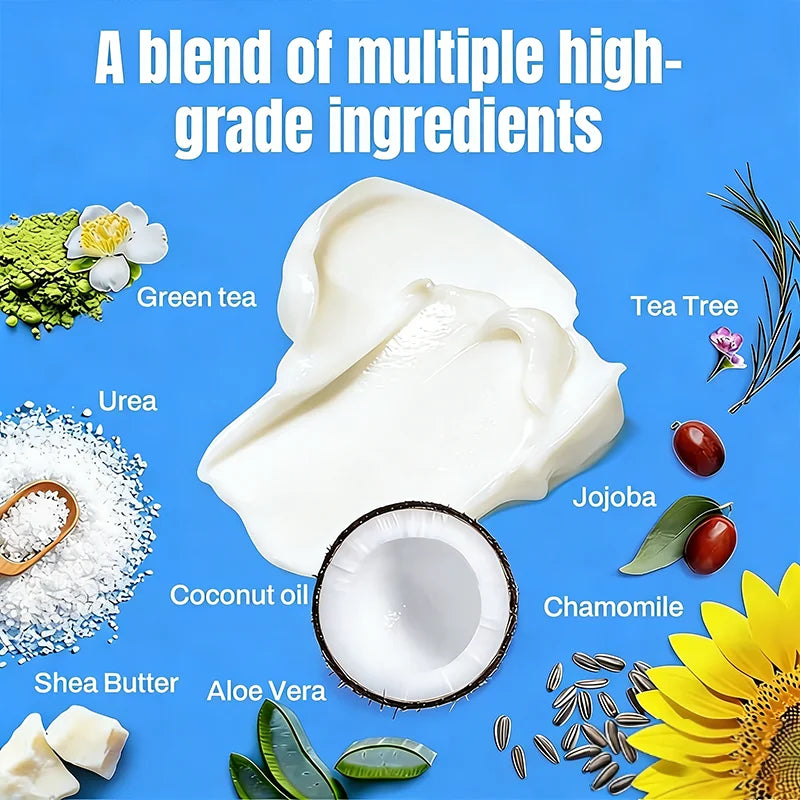 Urea & Salicylic Acid Hand & Foot Cream – Natural Moisturizer Hand & Foot Cream Qme