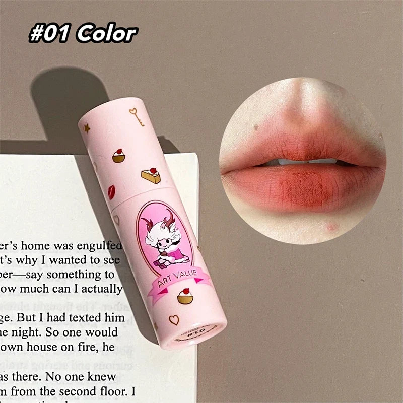 Matte Liquid Lipstick Waterproof Non-Stick Lip Gloss – 6 Shades Matte Liquid Lipstick Qme
