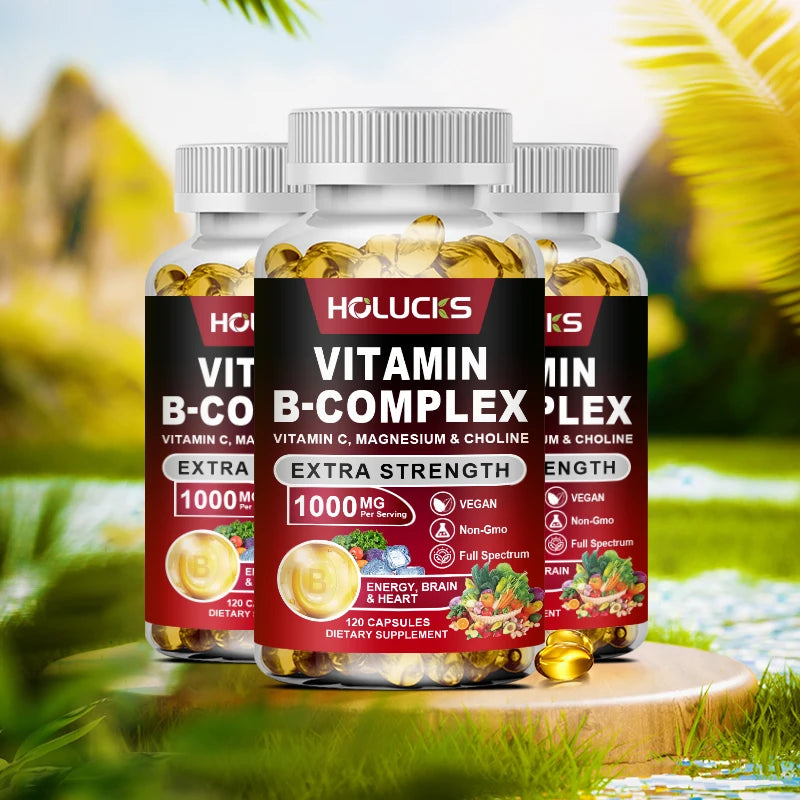 Yimiduk Vitamin B Complex 120 Capsules – Buy 1 Get 1 Free Vitamin Supplement Qst