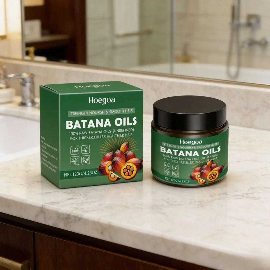 HOEGOA Batana Oil Hair Mask – Deep Moisture & Repair 120g Hair Mask Treatment Qst