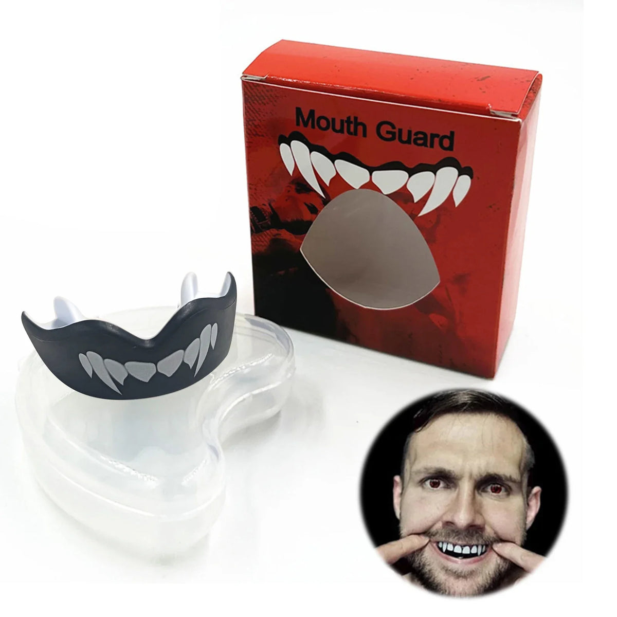 Sports Mouth Guard EVA Mouthpiece – Boxing, Football & Karate Sports Mouth Guard Qme