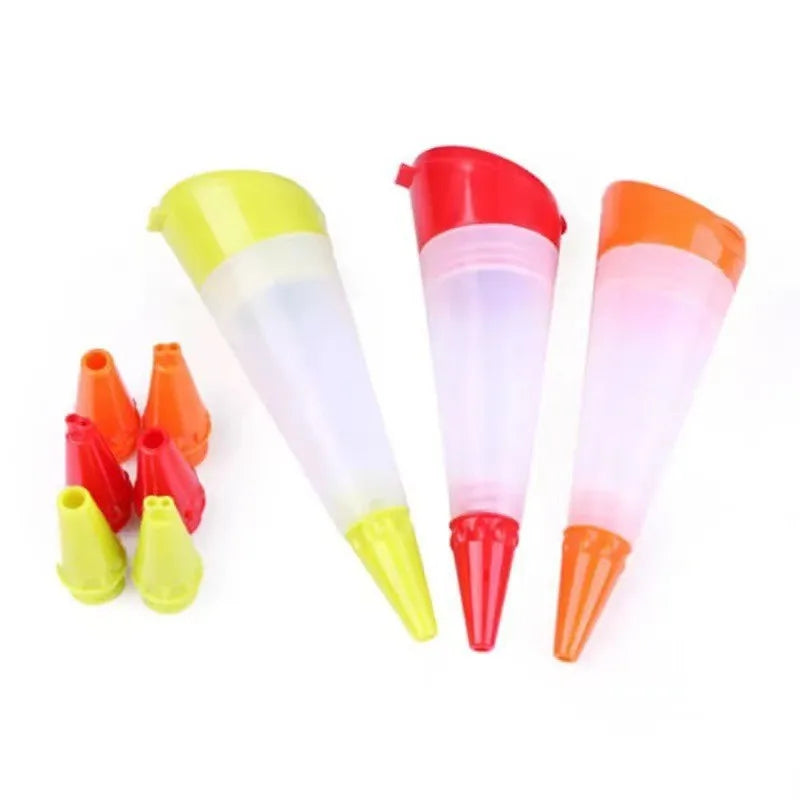 Silicone Cake Decorating Pen – DIY Sugar & Chocolate Writing Cake Decorating Pen Qme