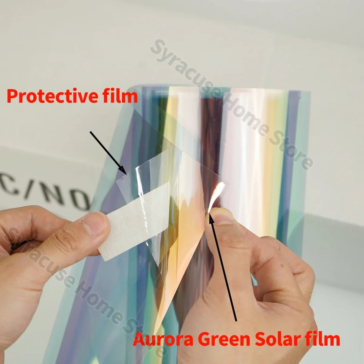 Chameleon Aurora Green Car Window Tint Film | PVC Glass Sticker Car Window Tint Film Qme