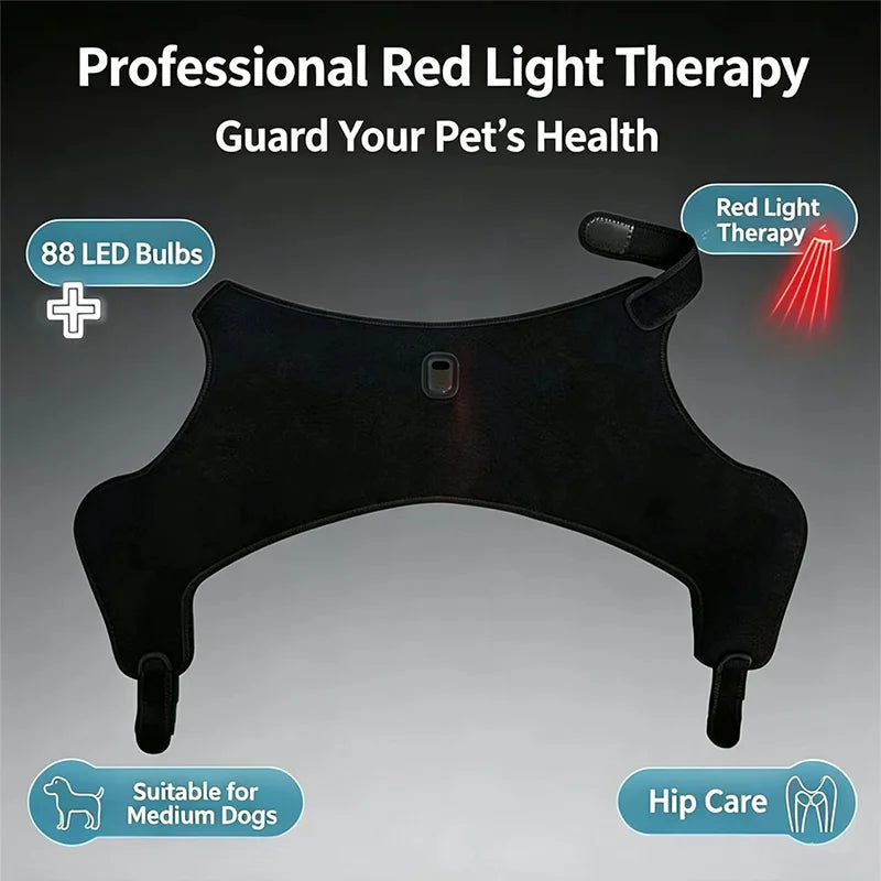 88 LED Pet Red Light Therapy Pad – 660nm & 850nm for Dogs Pet Light Therapy Pad Qst
