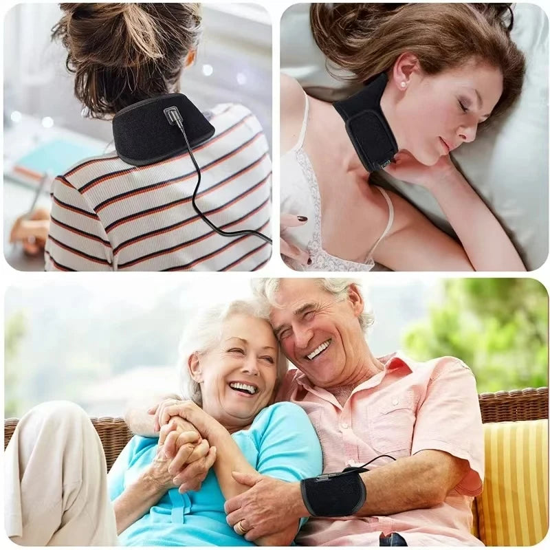 20 LED Red Light Therapy Neck Belt 660nm 850nm Wearable Wrap Light Therapy Belt Qst