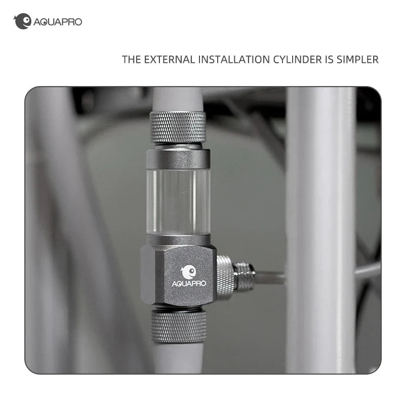 AQUAPRO External CO2 Atomizer Diffuser for Planted Aquariums CO2 Aquarium Diffuser Qme